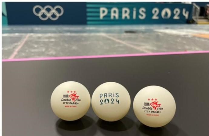 Pack de 6 balles Double Fish JO 2024 Paris