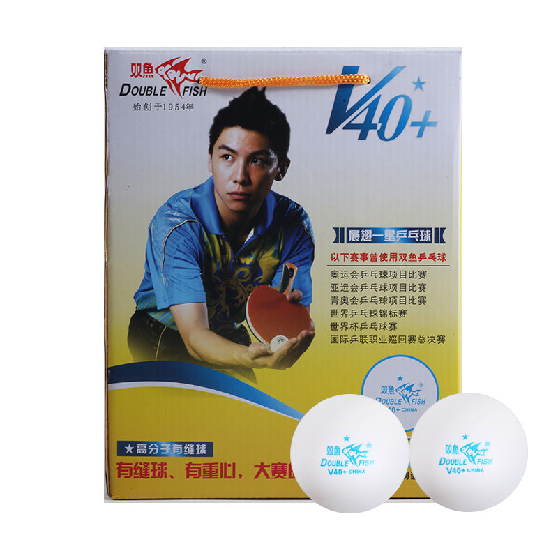 Pack de 100 Balles d’Entraînement Double Fish V40+